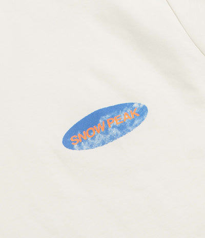 Snow Peak Campscape Long Sleeve T-Shirt - Ivory