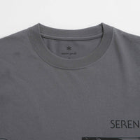 Snow Peak CF Landscape T-Shirt in Charcoal thumbnail