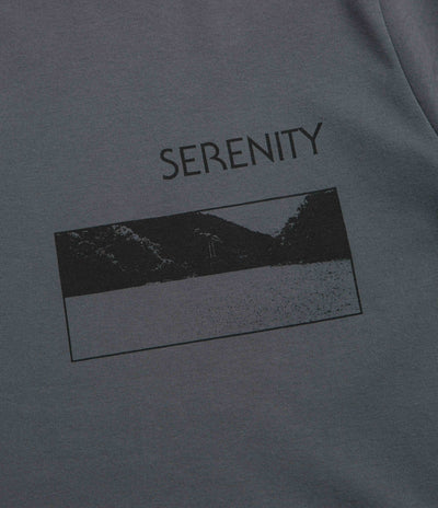Snow Peak CF Landscape T-Shirt in Charcoal