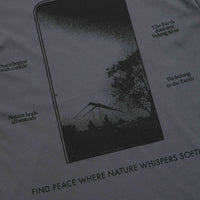 Snow Peak CF Landscape T-Shirt in Charcoal thumbnail