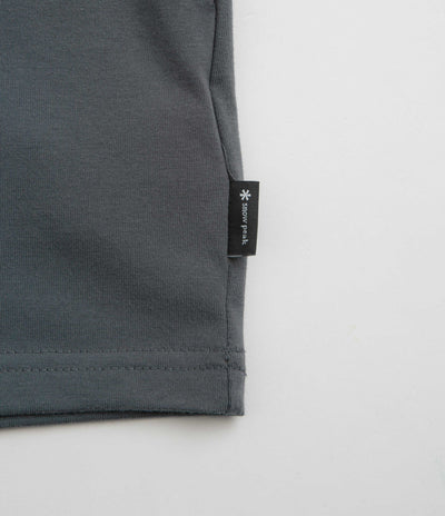 Snow Peak CF Landscape T-Shirt in Charcoal