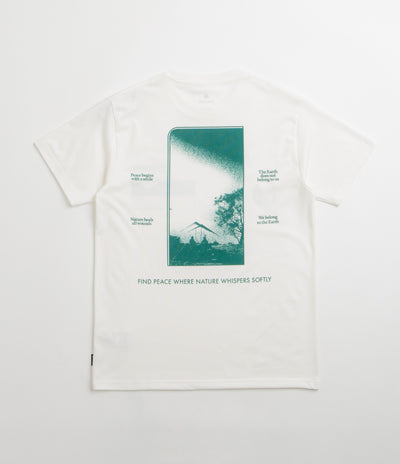 Snow Peak CF Landscape T-Shirt in Off White