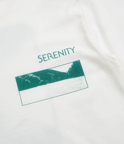 Snow Peak CF Landscape T-Shirt in Off White