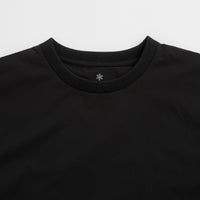 Snow Peak ComfortFlex T-Shirt - Black thumbnail