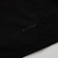 Snow Peak ComfortFlex T-Shirt - Black thumbnail