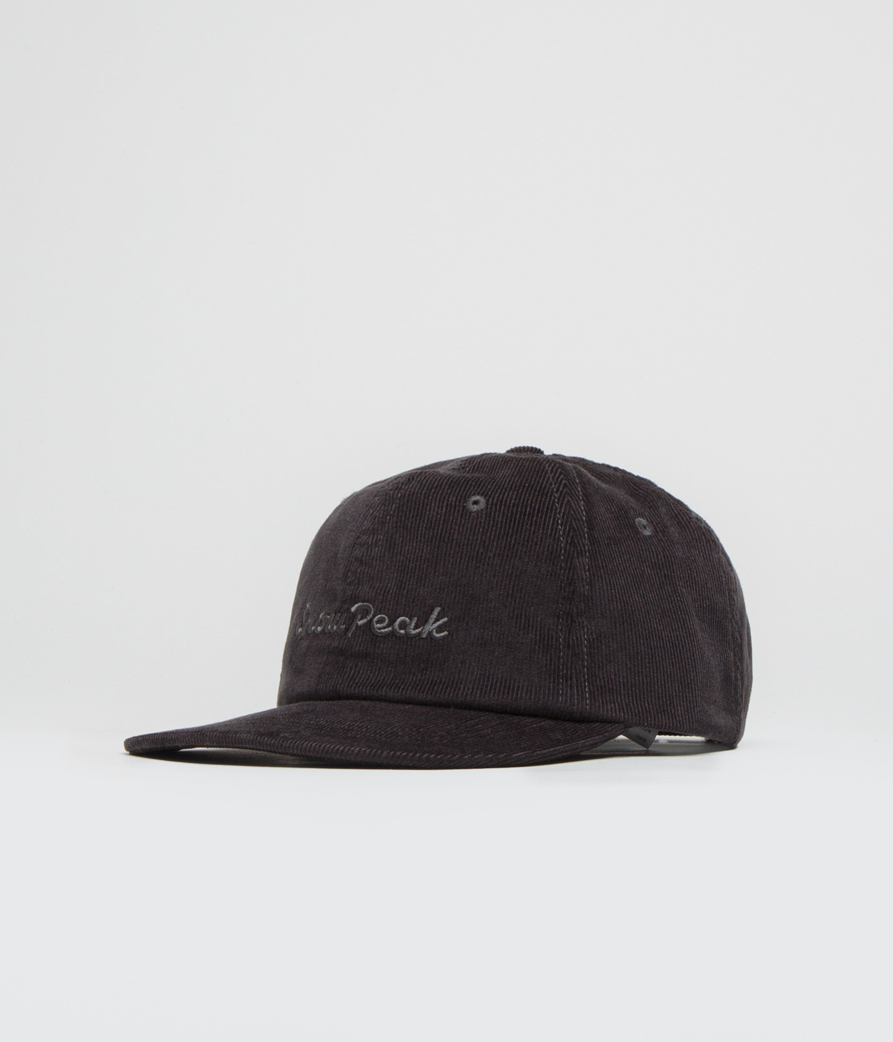Snow Peak Corduroy Cap in Charcoal
