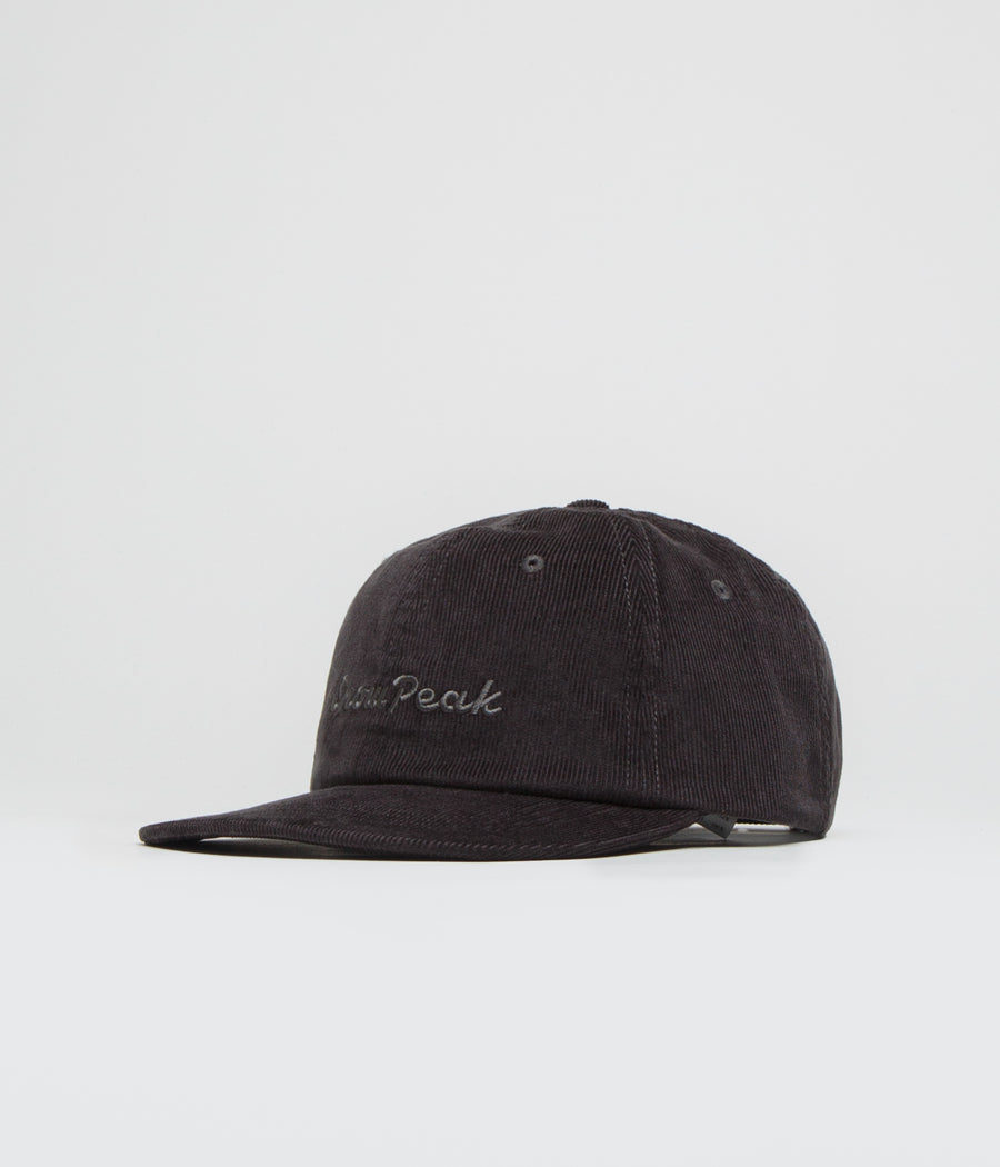 Snow Peak Corduroy Cap in Charcoal