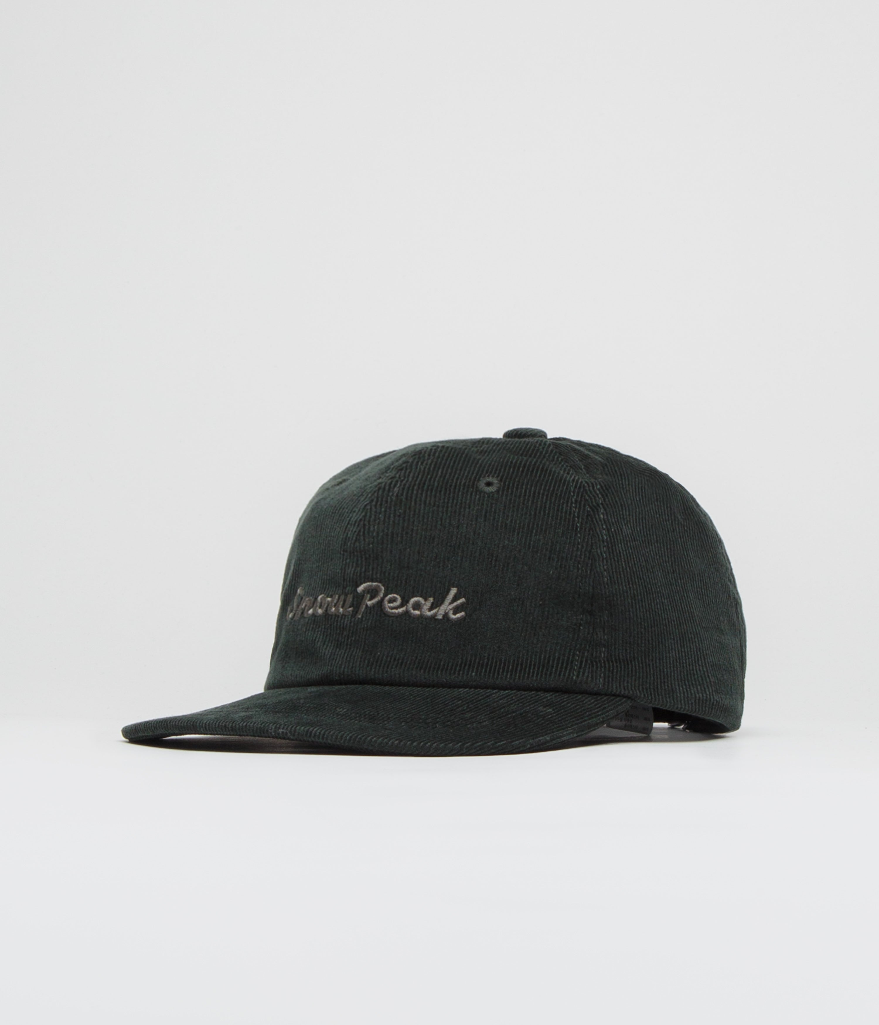 Snow Peak Corduroy Cap in Dark Green