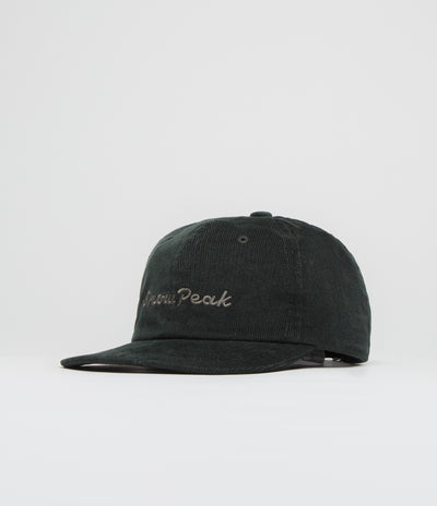 Snow Peak Corduroy Cap in Dark Green