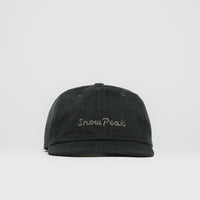 Snow Peak Corduroy Cap in Dark Green thumbnail