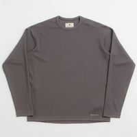 Snow Peak Dry Thermal Long Sleeve T-Shirt in Charcoal thumbnail