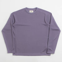 Snow Peak Dry Thermal Long Sleeve T-Shirt in Light Purple thumbnail