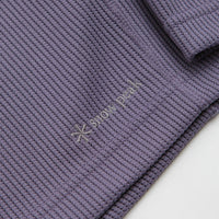 Snow Peak Dry Thermal Long Sleeve T-Shirt in Light Purple thumbnail