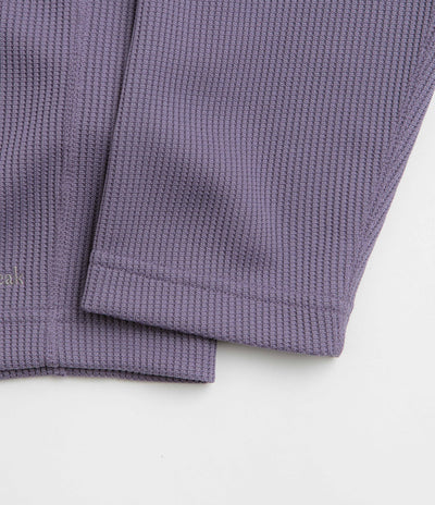 Snow Peak Dry Thermal Long Sleeve T-Shirt in Light Purple