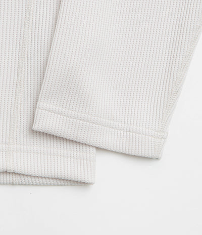 Snow Peak Dry Thermal Long Sleeve T-Shirt in Off White