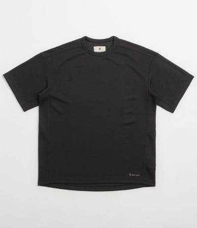 Snow Peak Dry Thermal T-Shirt in Black