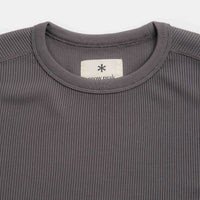 Snow Peak Dry Thermal T-Shirt in Charcoal thumbnail