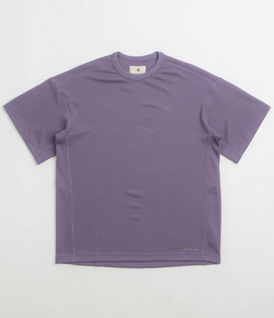 Snow Peak Dry Thermal T-Shirt in Light Purple