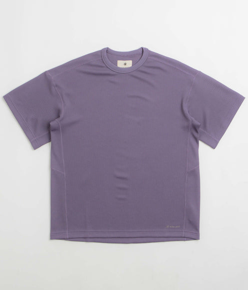 Snow Peak Dry Thermal T-Shirt - Light Purple