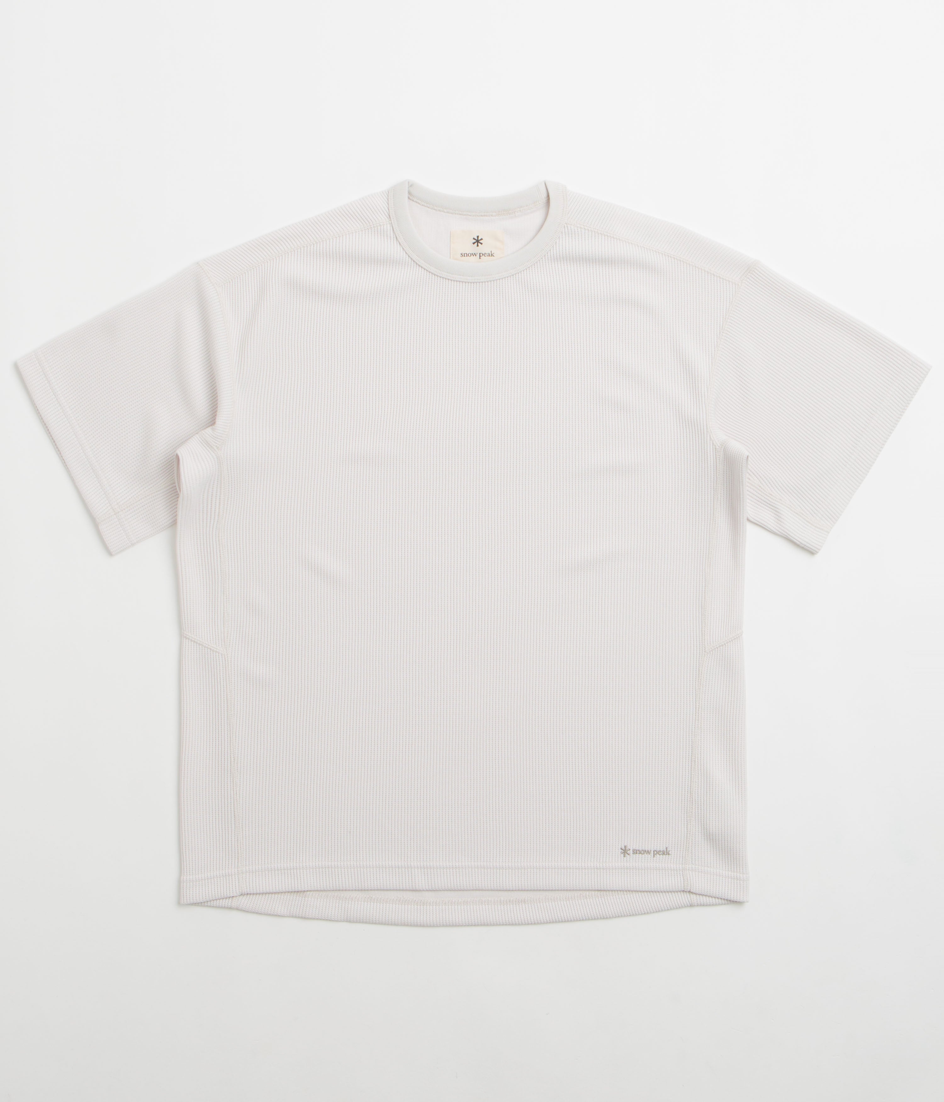 Snow Peak Dry Thermal T-Shirt in Off White