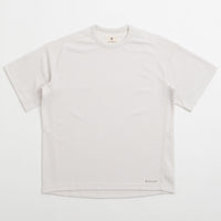 Snow Peak Dry Thermal T-Shirt in Off White thumbnail
