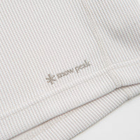 Snow Peak Dry Thermal T-Shirt in Off White thumbnail