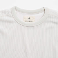 Snow Peak Dry Thermal T-Shirt in Off White thumbnail