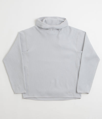 Snow Peak Dry Waffle Hoodie - Light Grey