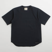 Snow Peak Dry Waffle T-Shirt in Dark Navy thumbnail