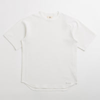 Snow Peak Dry Waffle T-Shirt in Off White thumbnail