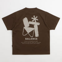Snow Peak Elemental Balance T-Shirt - Brown thumbnail