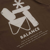 Snow Peak Elemental Balance T-Shirt - Brown thumbnail