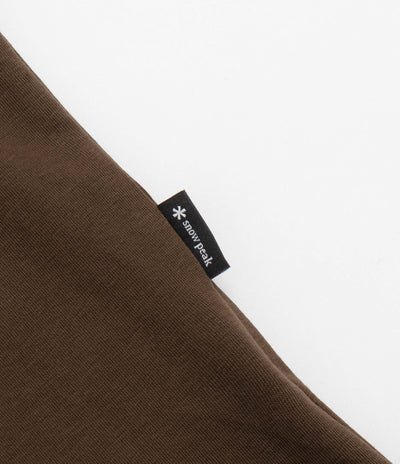 Snow Peak Elemental Balance T-Shirt - Brown
