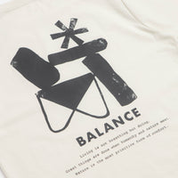 Snow Peak Elemental Balance T-Shirt - Ivory thumbnail