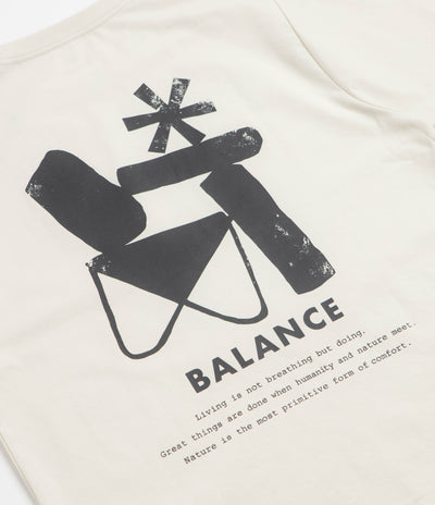 Snow Peak Elemental Balance T-Shirt - Ivory