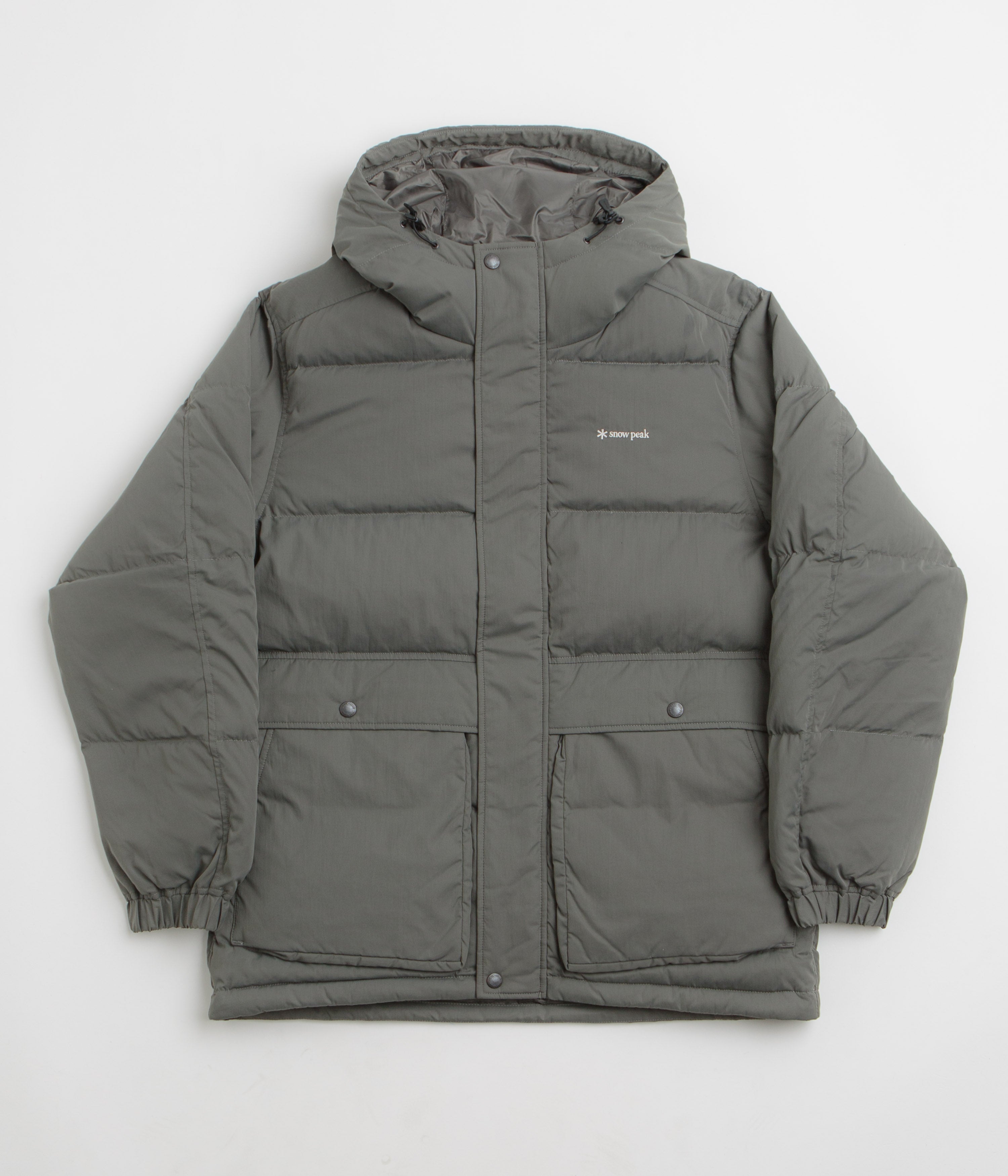 Snow Peak Everyday Down Jacket in Charcoal