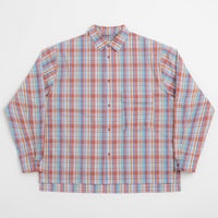 Snow Peak Fade Check Breezy Shirt in Red thumbnail