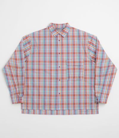 Snow Peak Fade Check Breezy Shirt in Red