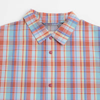 Snow Peak Fade Check Breezy Shirt in Red thumbnail