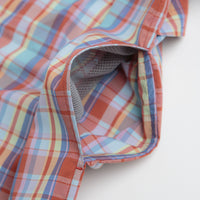Snow Peak Fade Check Breezy Shirt in Red thumbnail