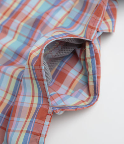 Snow Peak Fade Check Breezy Shirt in Red