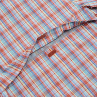 Snow Peak Fade Check Breezy Shirt in Red thumbnail