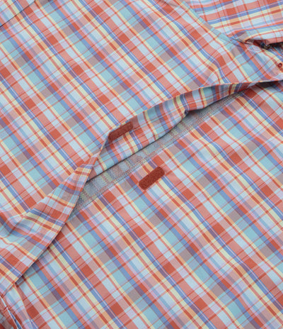 Snow Peak Fade Check Breezy Shirt in Red