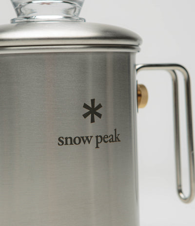 Snow Peak Field Coffee Master in Silver