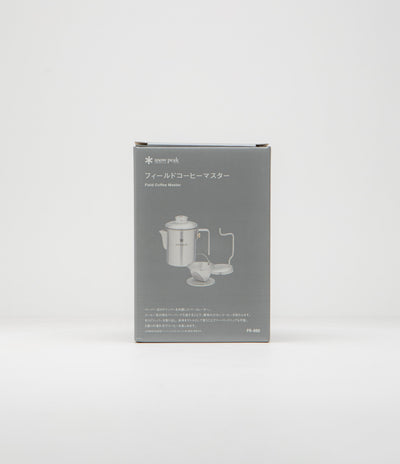Snow Peak Field Coffee Master in Silver