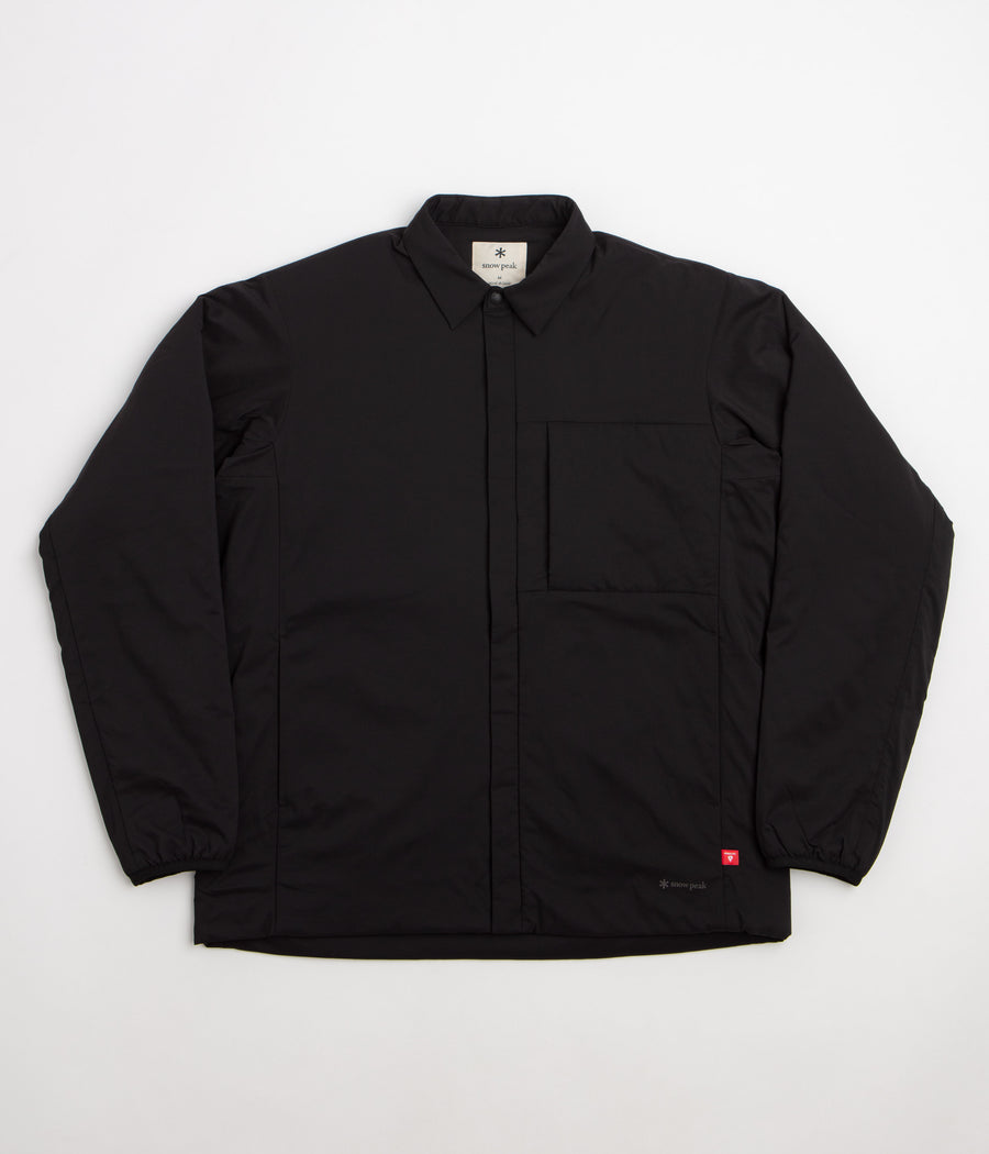 Snow Peak Flexible Insulated Shirt - Black