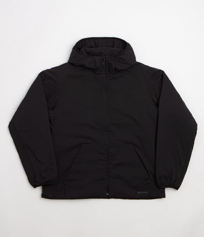 Snow Peak Flexible Insulated Zip Parka in Black