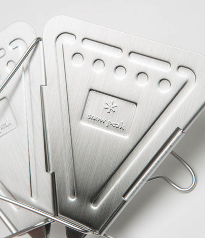 Snow Peak Folding Coffee Dripper in Stainless Steel
