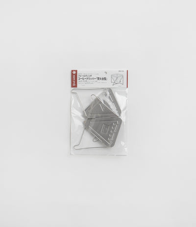 Snow Peak Folding Coffee Dripper in Stainless Steel