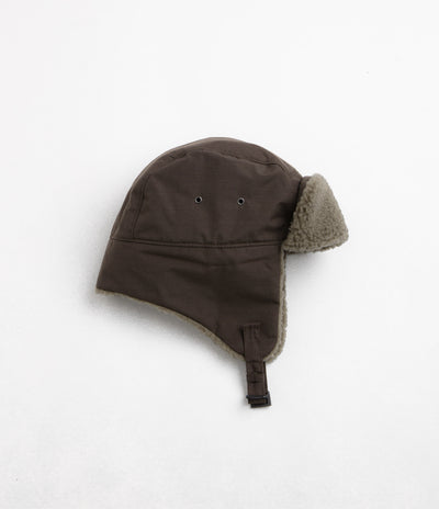 Snow Peak FR 2L Flight Cap - Dark Brown